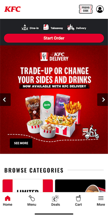 KFC Singapore screenshot2