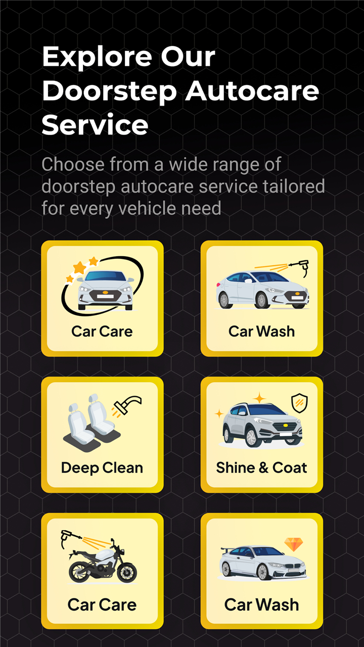 Hoora - Car Wash & Bike Care screenshot2