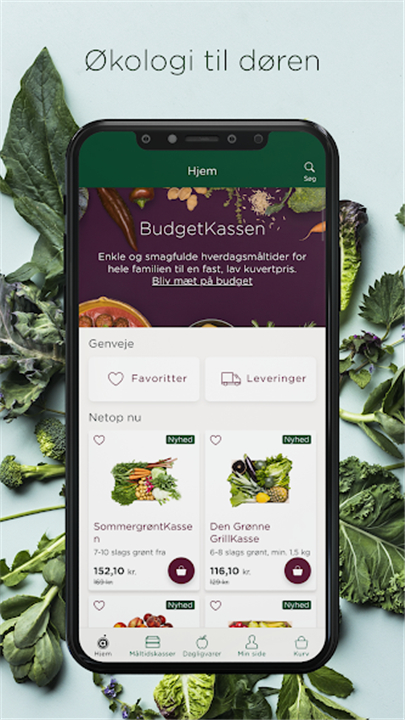 Aarstiderne – Økologisk mad screenshot1