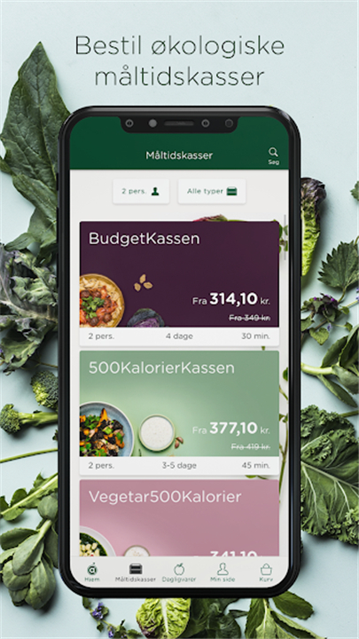 Aarstiderne – Økologisk mad screenshot2
