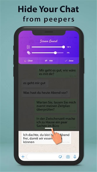 Screen Guard - Hide Screen screenshot1