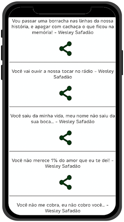 Frases e mensagens prontas screenshot2