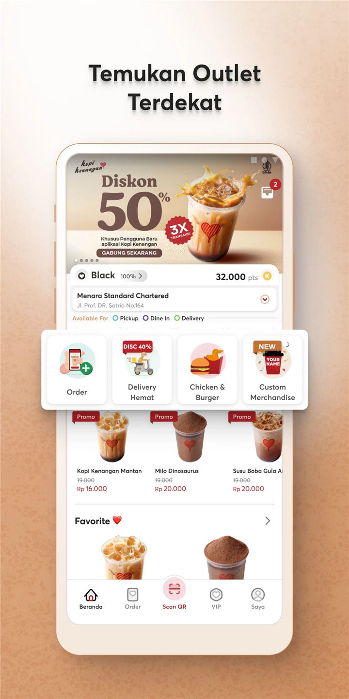Kopi Kenangan - Asli Indonesia screenshot1