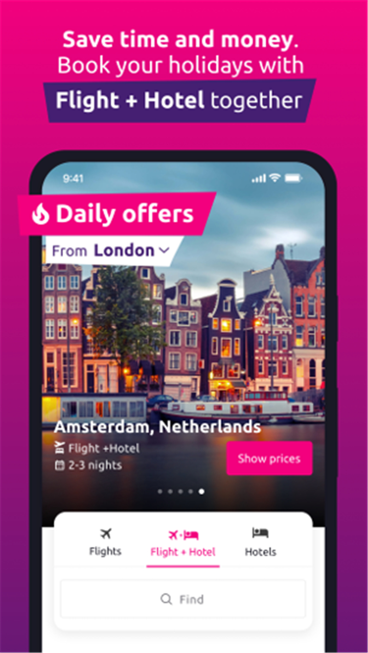 Lastminute Hotels & Flights screenshot1