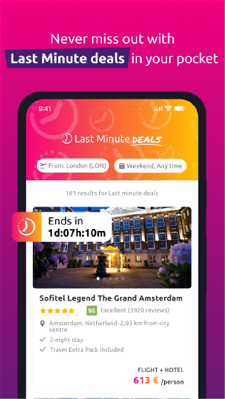 Lastminute Hotels & Flights screenshot3