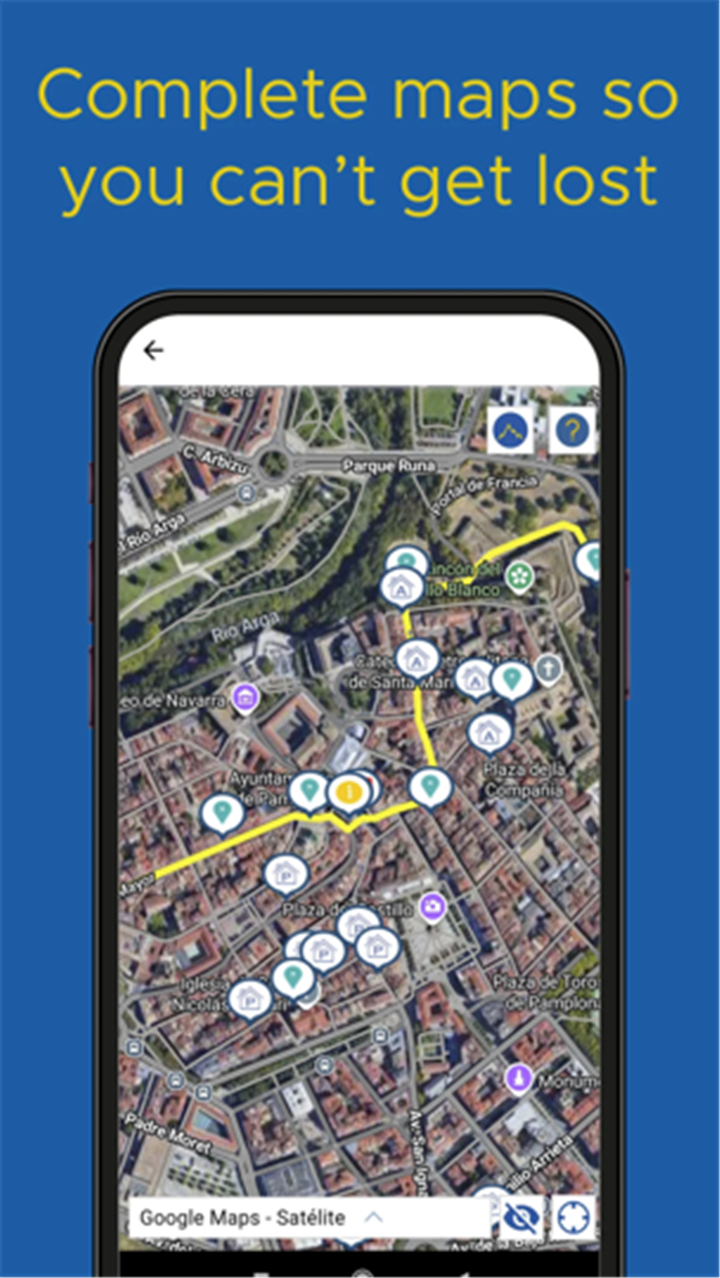 Buen Camino de Santiago App screenshot1