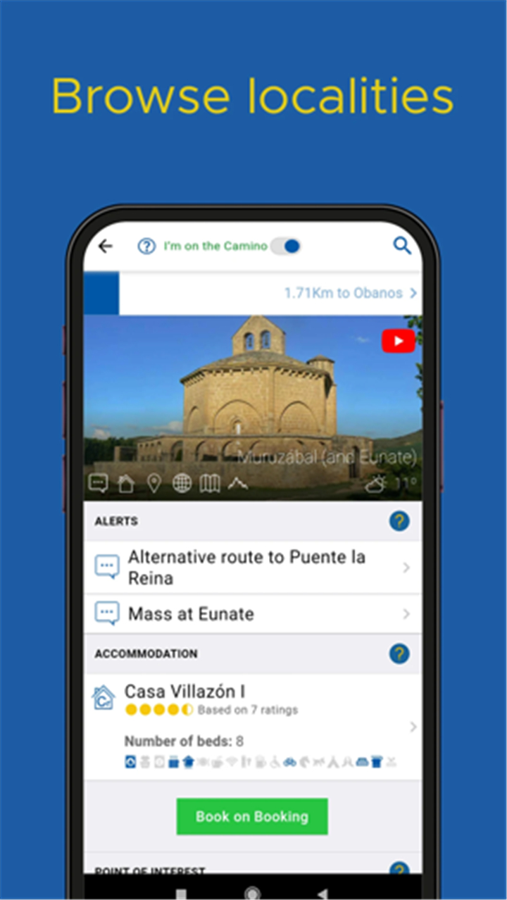 Buen Camino de Santiago App screenshot6
