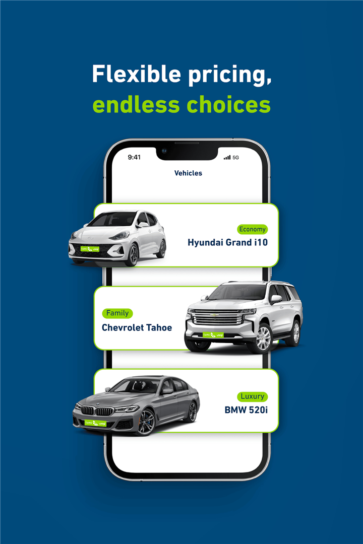 Lumi car rental screenshot3