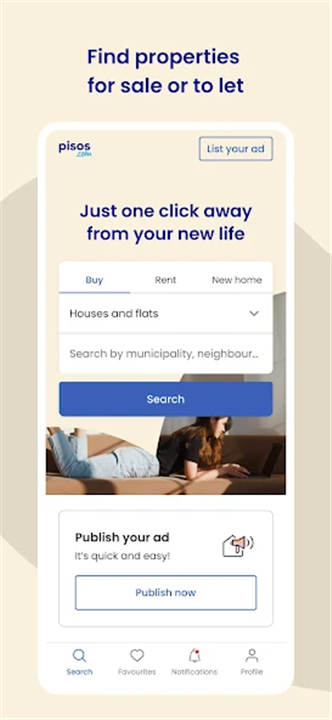 pisos.com - flats and houses screenshot1
