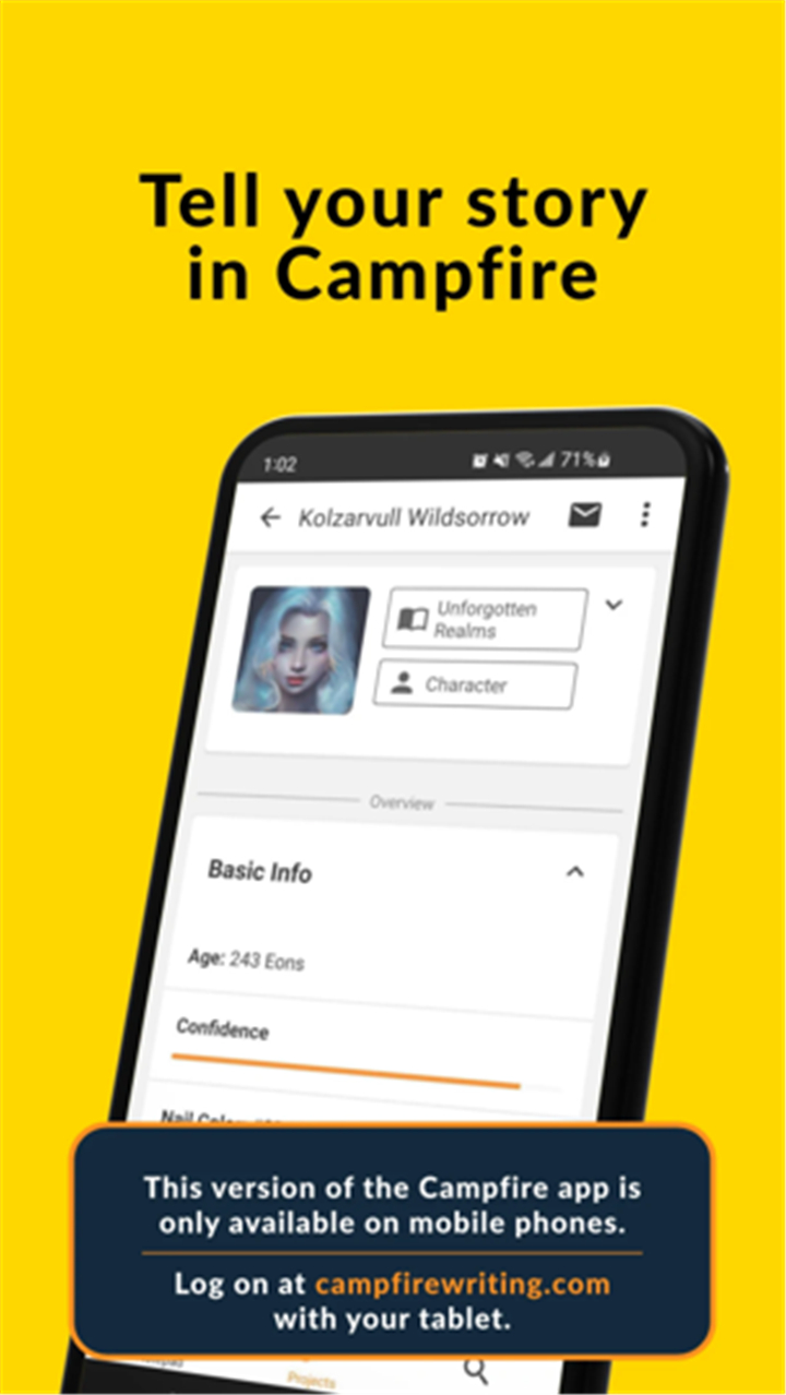 Campfire – Write Your Book screenshot7