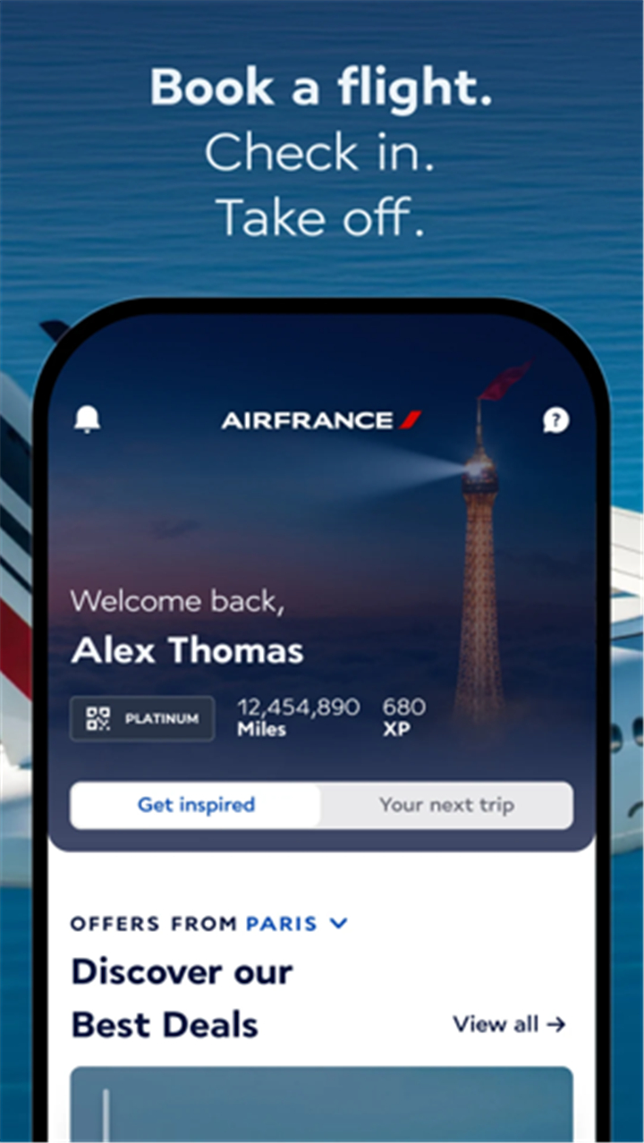 Air France - Book a flight screenshot1