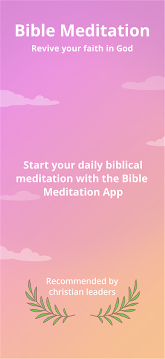 Bible Meditation -Pray & Study screenshot1