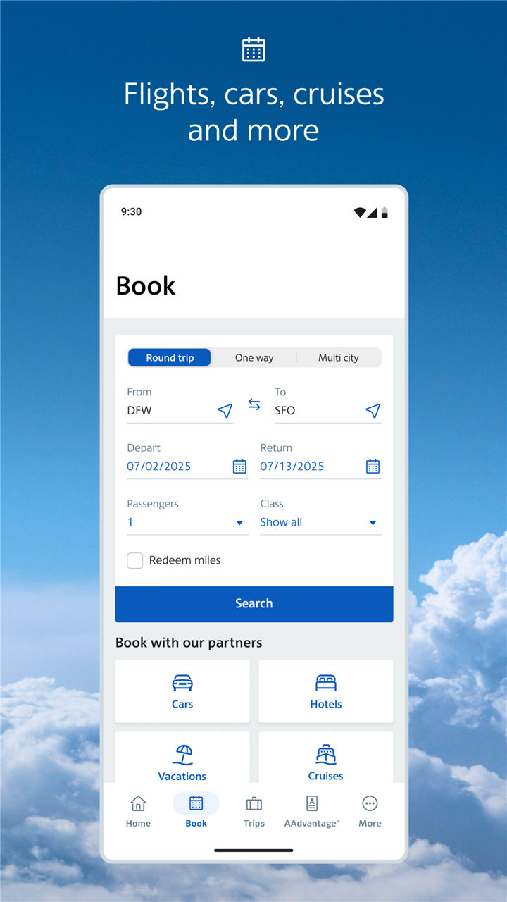 American Airlines screenshot3