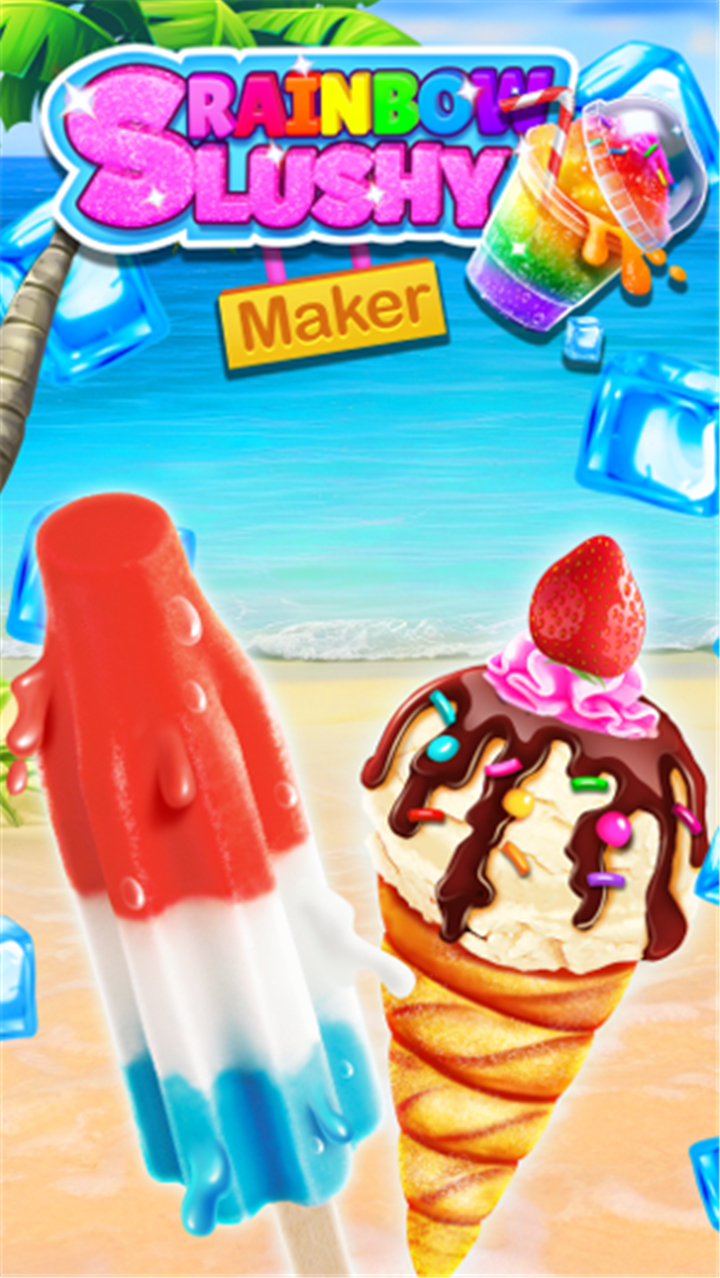 Rainbow Frozen Slushy Truck screenshot2