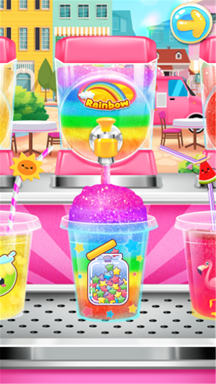 Rainbow Frozen Slushy Truck screenshot4