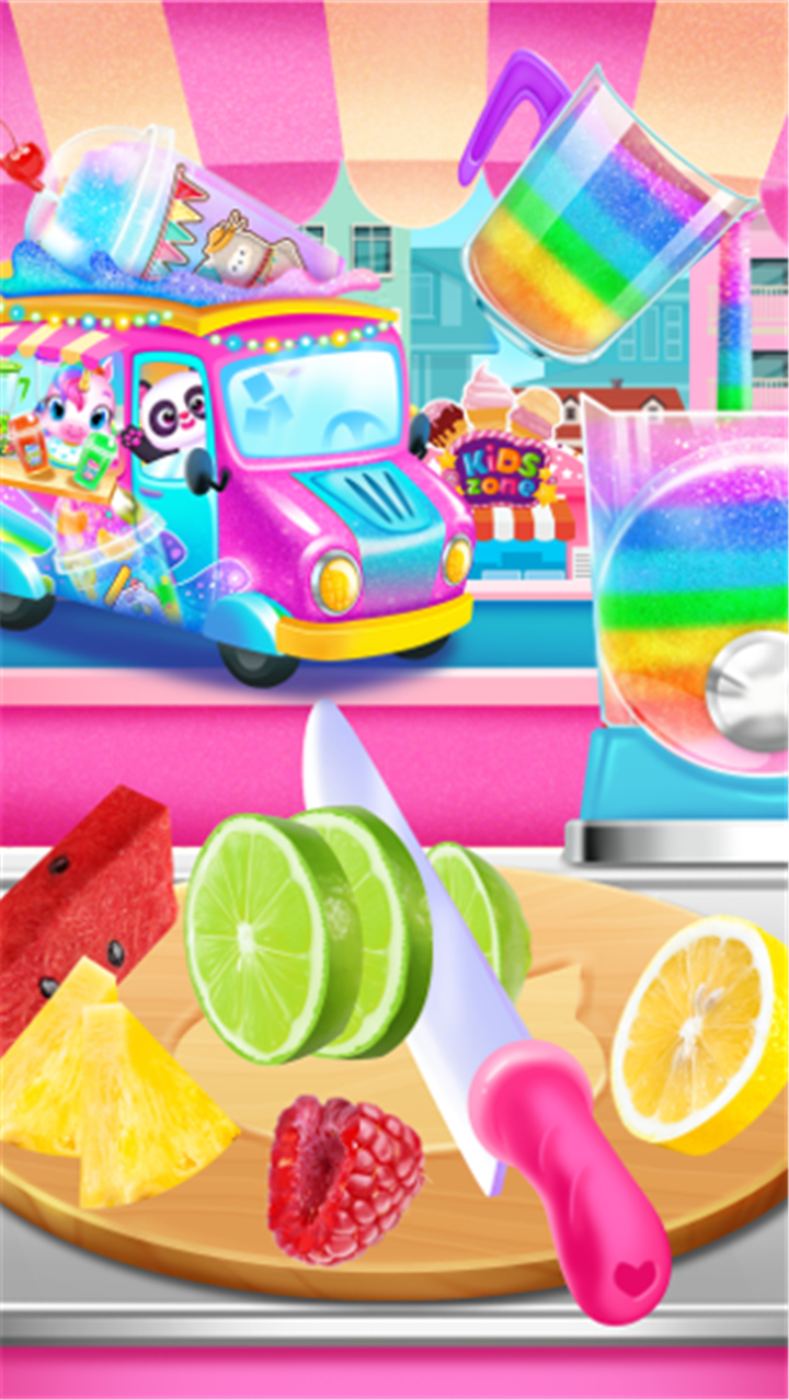 Rainbow Frozen Slushy Truck screenshot5