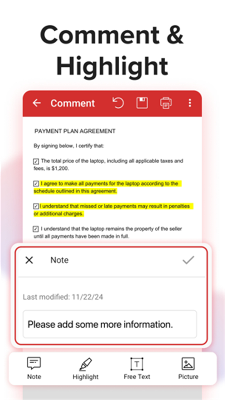 MobiPDF: PDF Editor & Scanner screenshot6