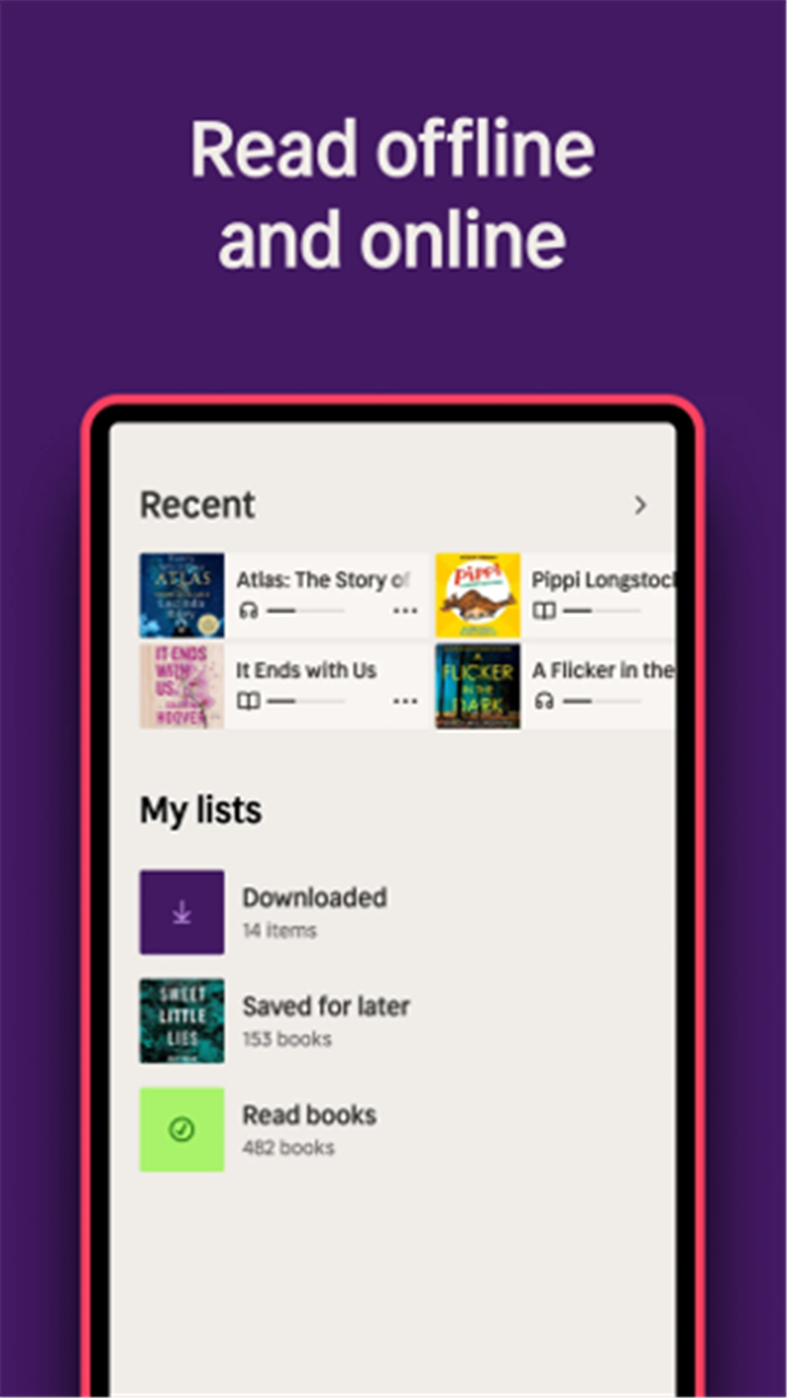 Nextory: Audiobooks & E-books screenshot4