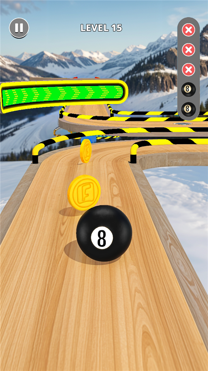Sky Rolling Ball Run 3D screenshot2