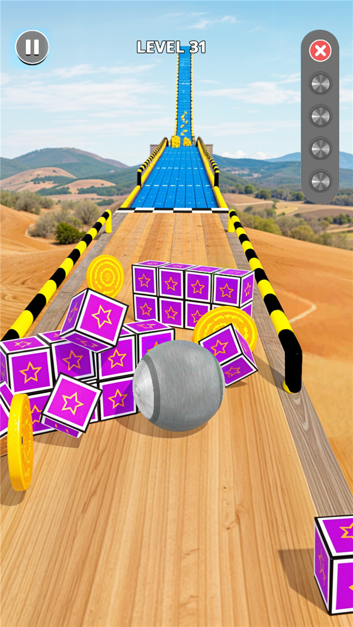 Sky Rolling Ball Run 3D screenshot3
