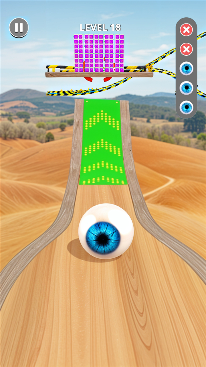 Sky Rolling Ball Run 3D screenshot5
