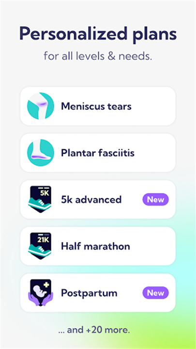 Exakt Running & Physio Trainer screenshot3