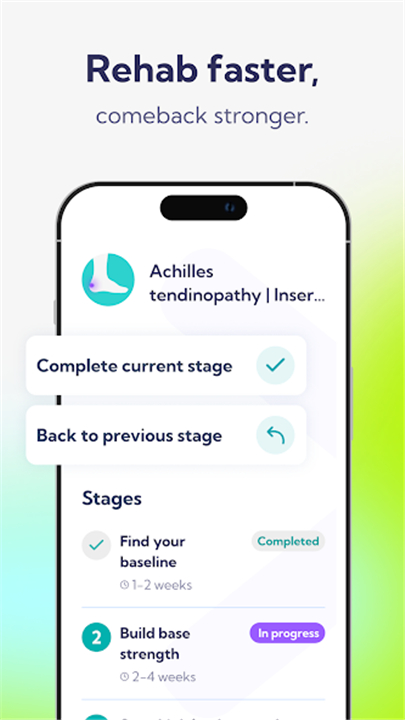 Exakt Running & Physio Trainer screenshot4