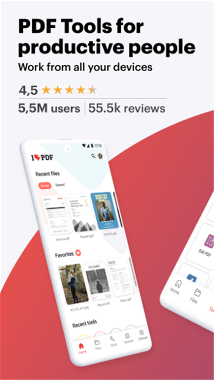 iLovePDF: PDF Editor & Scanner screenshot1