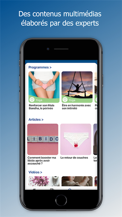 Fizi - App santé 100% féminine screenshot2