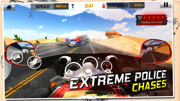Traffic Rider: Highway Race screenshot1