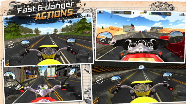 Traffic Rider: Highway Race screenshot5