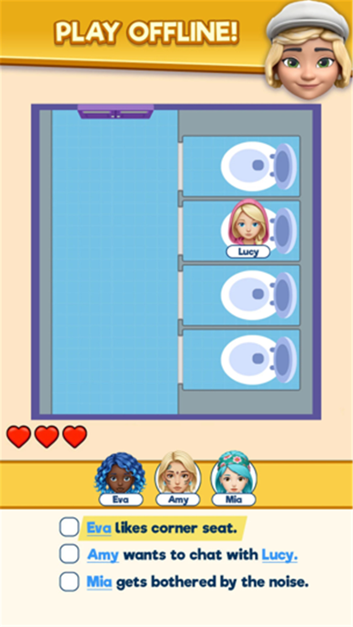 Thats My Seat - Logic Puzzle screenshot3