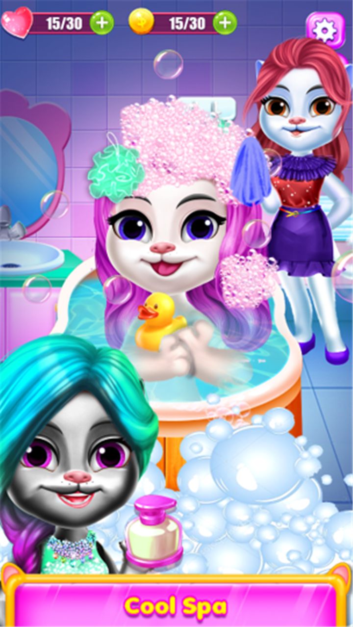 Kitty Hair Fashion Braid Salon screenshot4