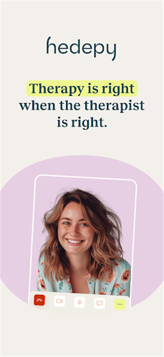 Hedepy - Online therapy screenshot1
