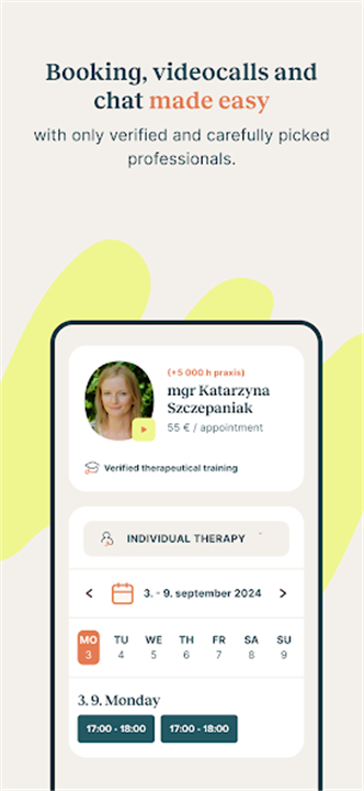 Hedepy - Online therapy screenshot4
