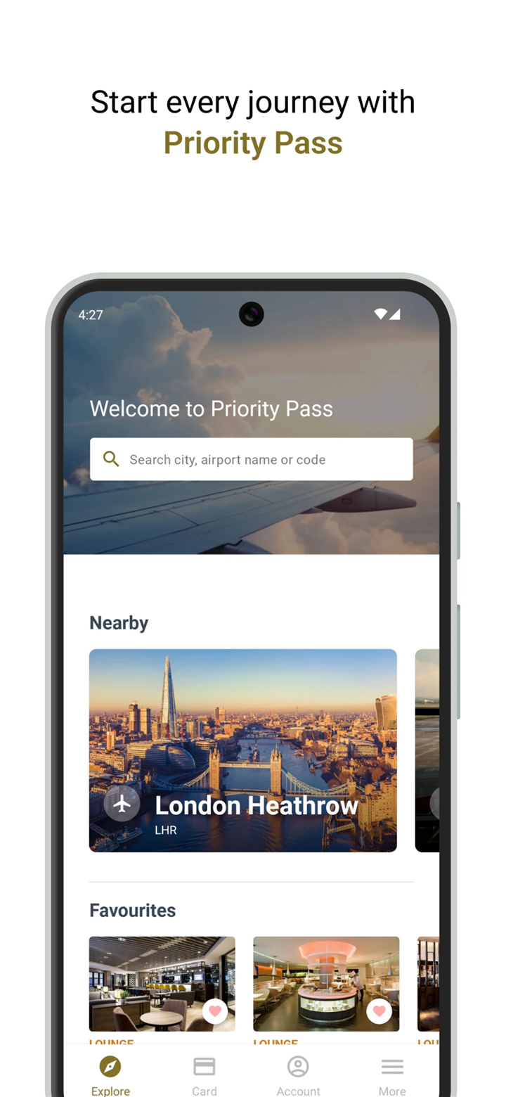 Priority Pass™ screenshot1