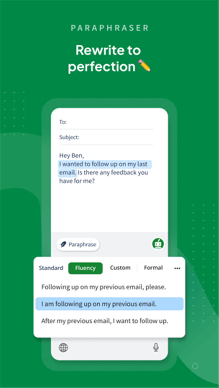 QuillBot - AI Writing Keyboard screenshot2