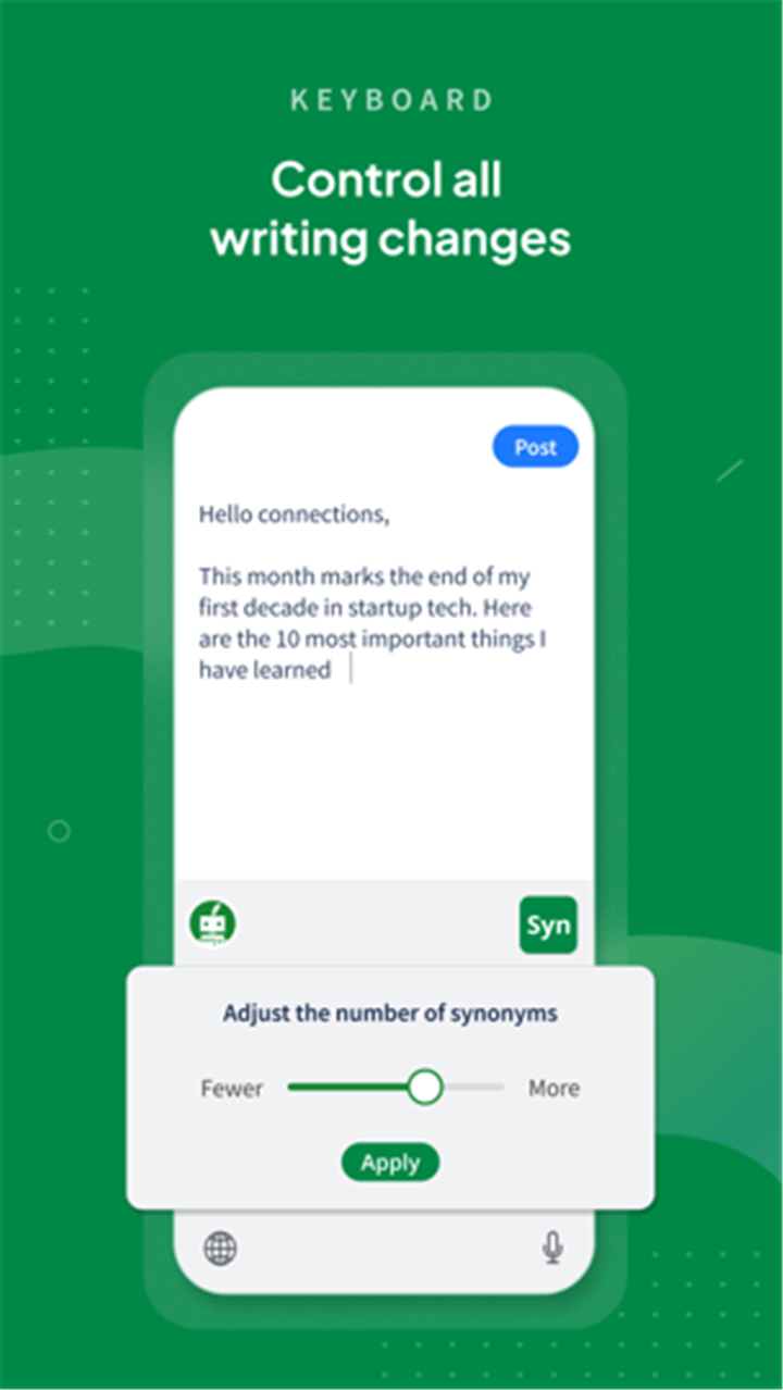 QuillBot - AI Writing Keyboard screenshot8