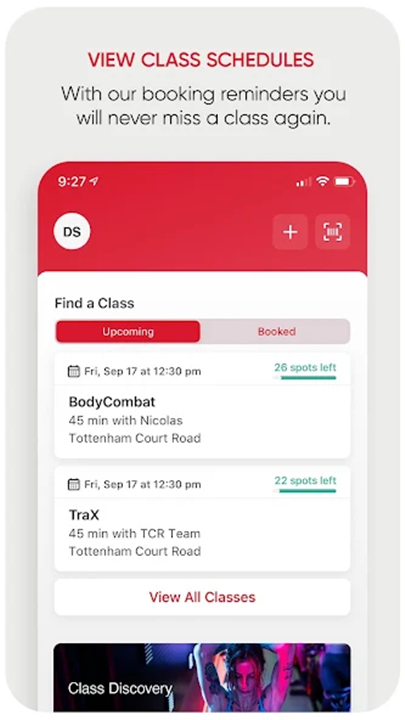 Fitness First UK screenshot2
