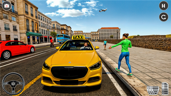 Crazy Car Taxi Simulator screenshot1