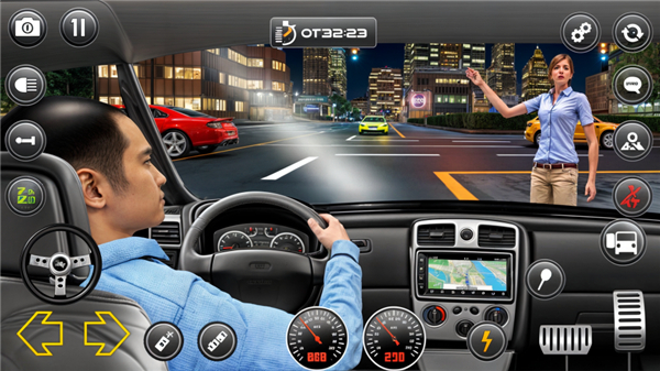Crazy Car Taxi Simulator screenshot2
