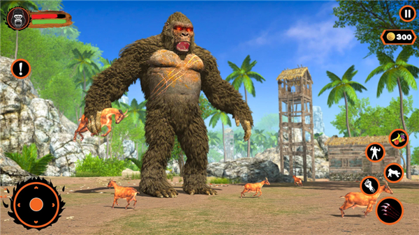 Wild Forest Apes Monster Hunt screenshot2