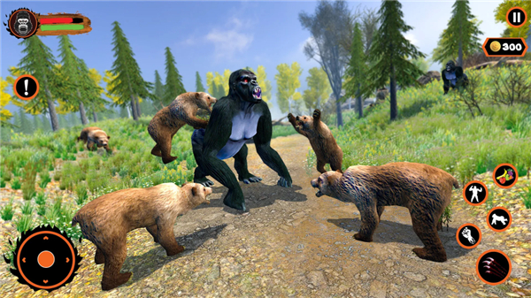Wild Forest Apes Monster Hunt screenshot3
