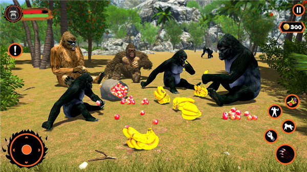 Wild Forest Apes Monster Hunt screenshot4