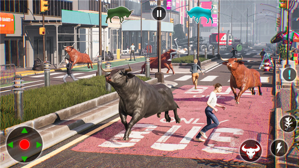 Angry Bull Attack - Bull Fight screenshot1