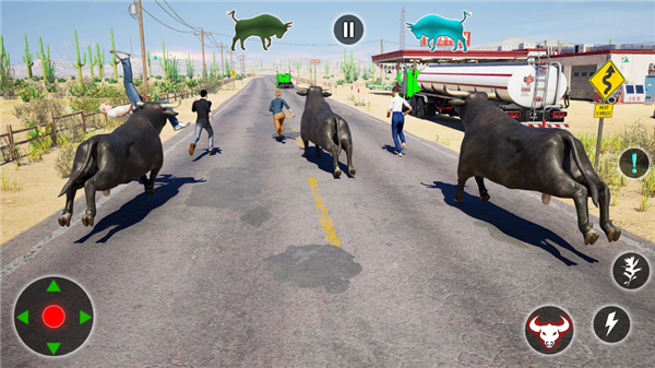 Angry Bull Attack - Bull Fight screenshot2