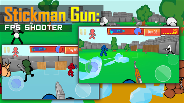Stickman Gun: FPS Shooter screenshot1