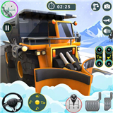 Snow Excavator Truck Simulator