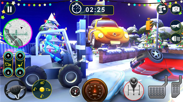 Snow Excavator Truck Simulator screenshot2