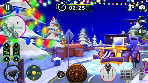Snow Excavator Truck Simulator screenshot6